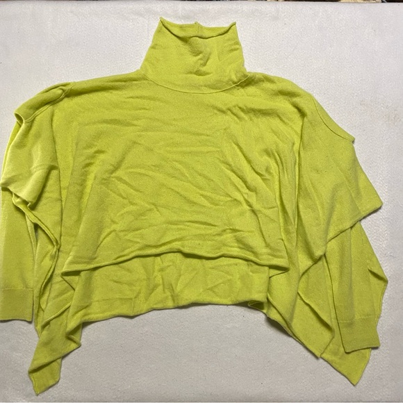 Free People Crush on You Cashmere Turtleneck Sweater XS - Picture 2 of 9